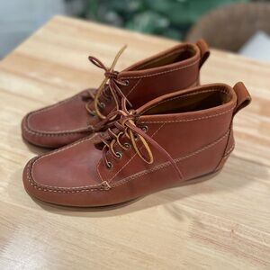 L.L. Bean Men’s Jackman Ranger Camp Moc Chukka Boots Size 8.5D Brown